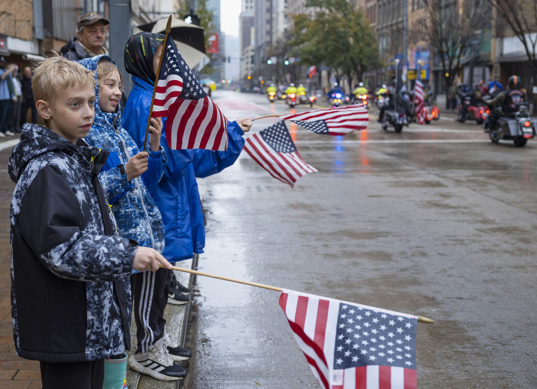 Soggy Veterans Day Parade Honors A 'new Generation Of Warriors 