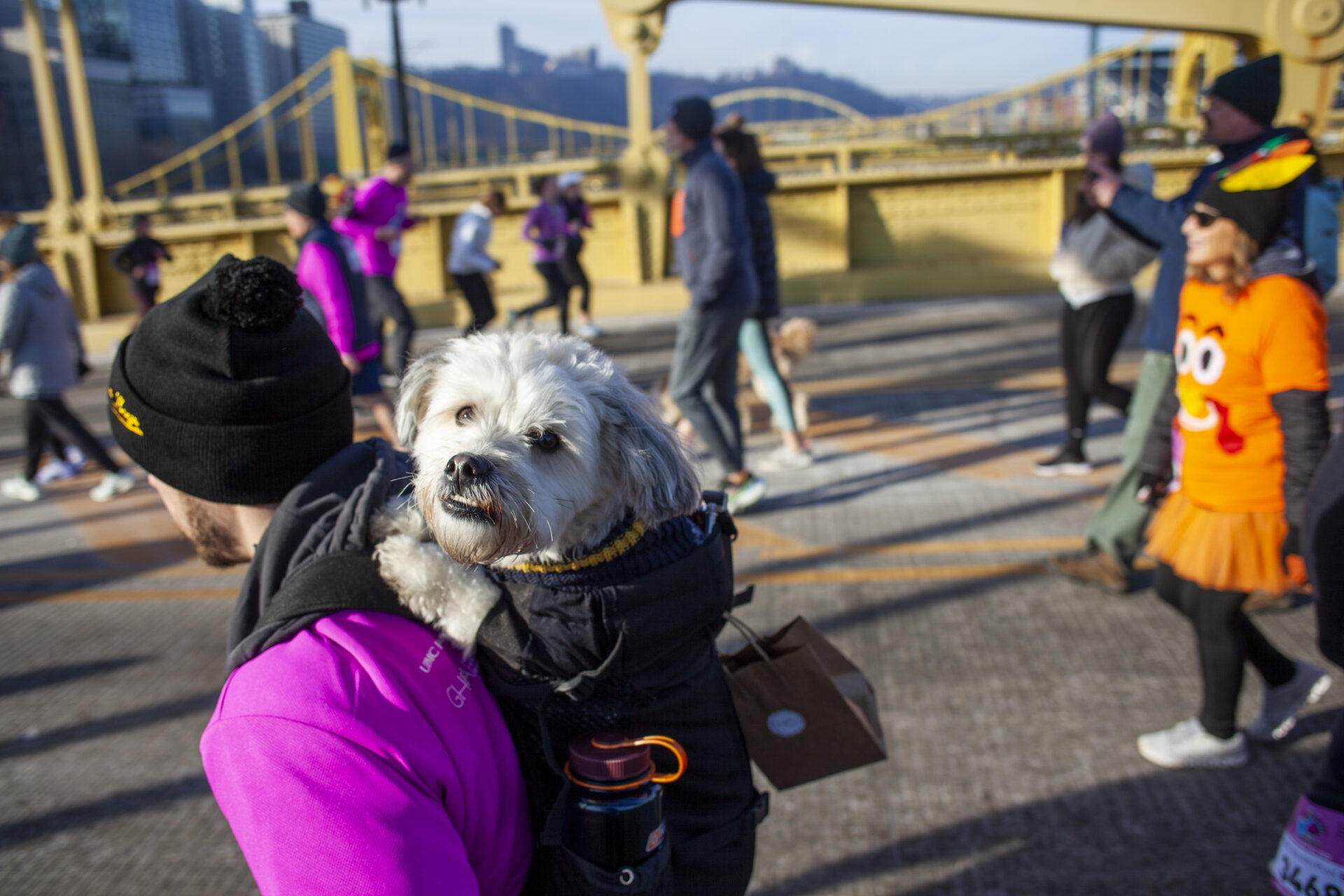 Thousands begin Turkey Day with a Downtown Pittsburgh trot Pittsburgh