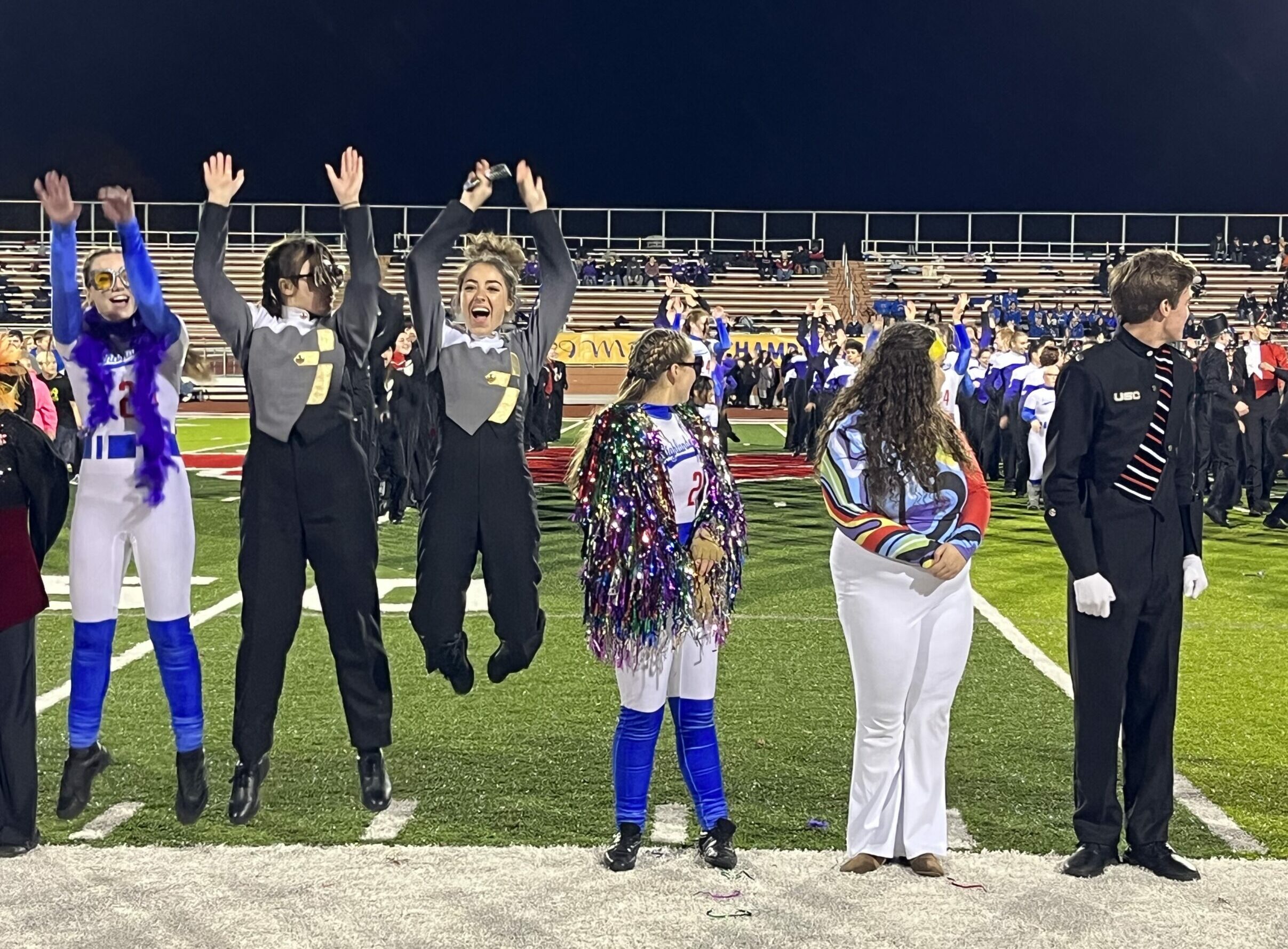 On a high note PIMBA's Moon championships close out district marching