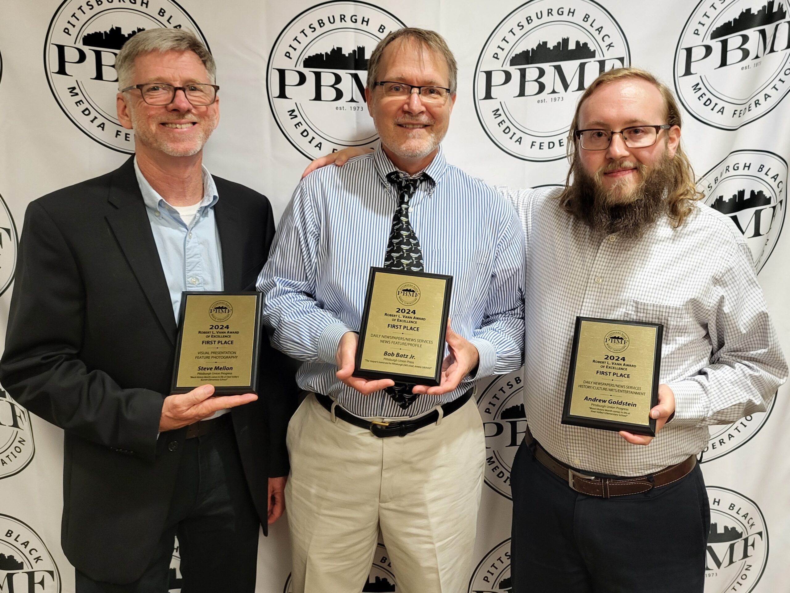 PUP Earns Three Wins at Pittsburgh Black Media Federations Robert L. Vann Media Awards