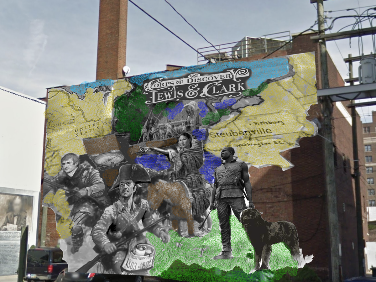 Mural will highlight the diversity that was part of the historic expedition of Lewis & Clark